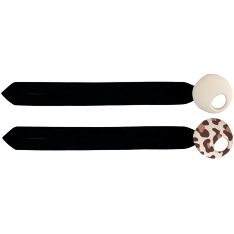 Attache-tétine Pebble Black Graouu Elhée Produit 2