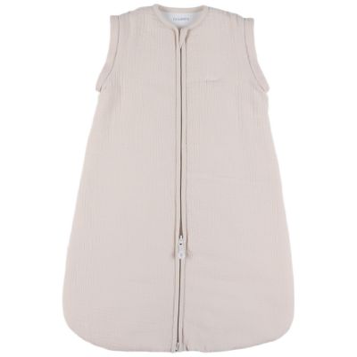 Gigoteuse chaude en mousseline bio Beige (70 cm)