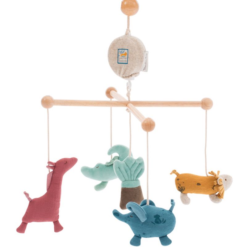 Mobile musical savane Sous mon baobab Moulin Roty