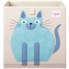 Cube de rangement en tissu Chat - 3 sprouts