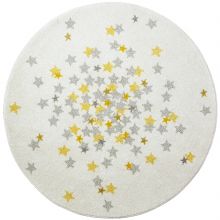 Tapis rond étoile Nova (120 cm)  par AFKliving