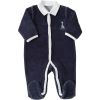 Pyjama en velours bleu édition limitée Sophie la girafe (1 mois)  par Trois Kilos Sept