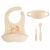 Variation Beige du produit Coffret repas Mini Roar (4 pièces) de la marque Babymoov