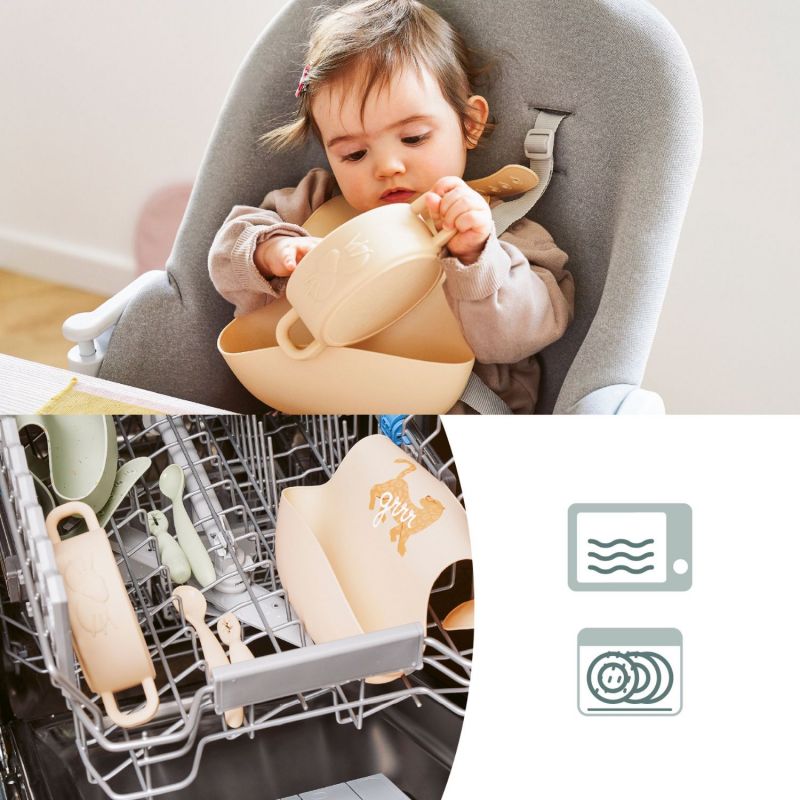 Coffret repas Mini Roar (4 pièces) Babymoov Ambiance 6