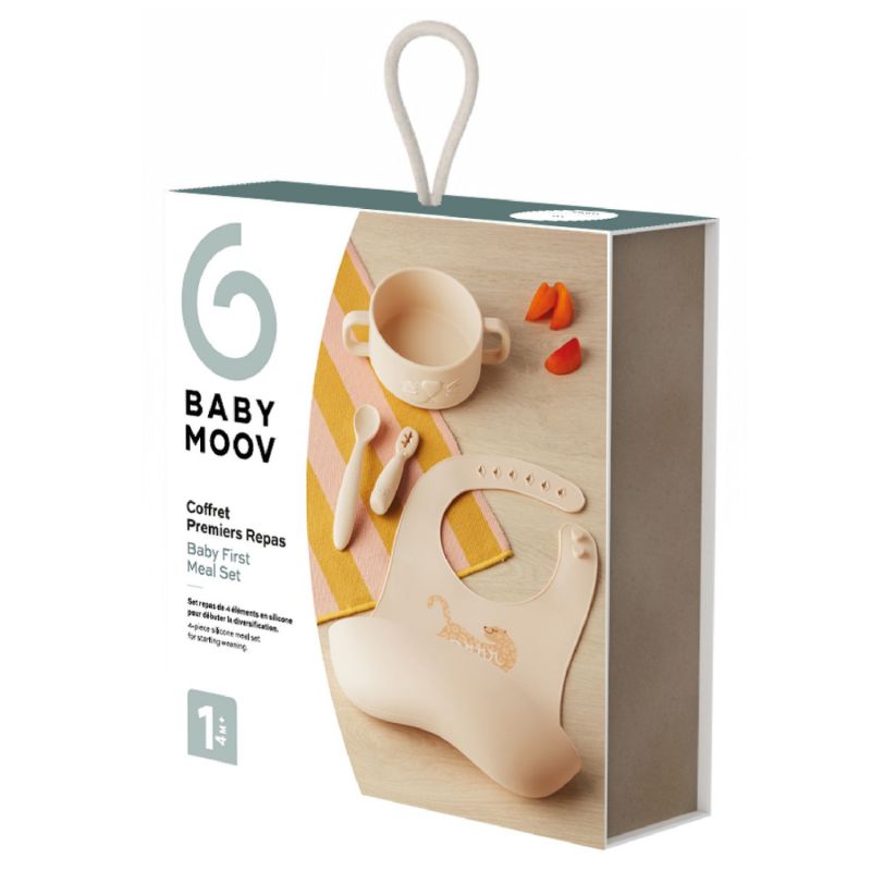 Coffret repas Mini Roar (4 pièces) Babymoov Packaging 8
