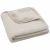 Variation Ecru du produit Couverture en polaire Basic Oatmeal (75 x 100 cm) de la marque Jollein