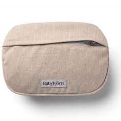 Pochette de rangement pour porte-bébé Mélange Tissé Chiné Beige Clair - BabyBjörn