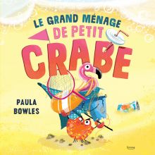 Livre Le grand ménage du petit crabe  par Editions Kimane