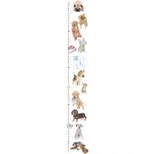 Sticker toise Puppy (120 cm)