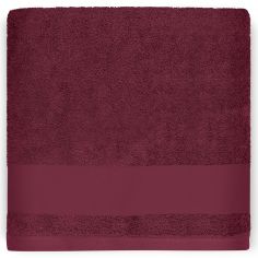 Serviette de bain souris framboise (70 x 140 cm)