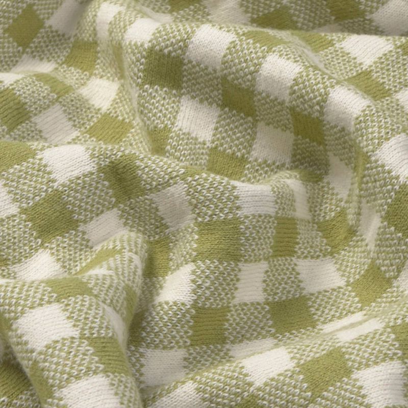 Couverture bébé tricotée Vichy Matcha (80 x 100 cm) Lorena Canals Produit 5