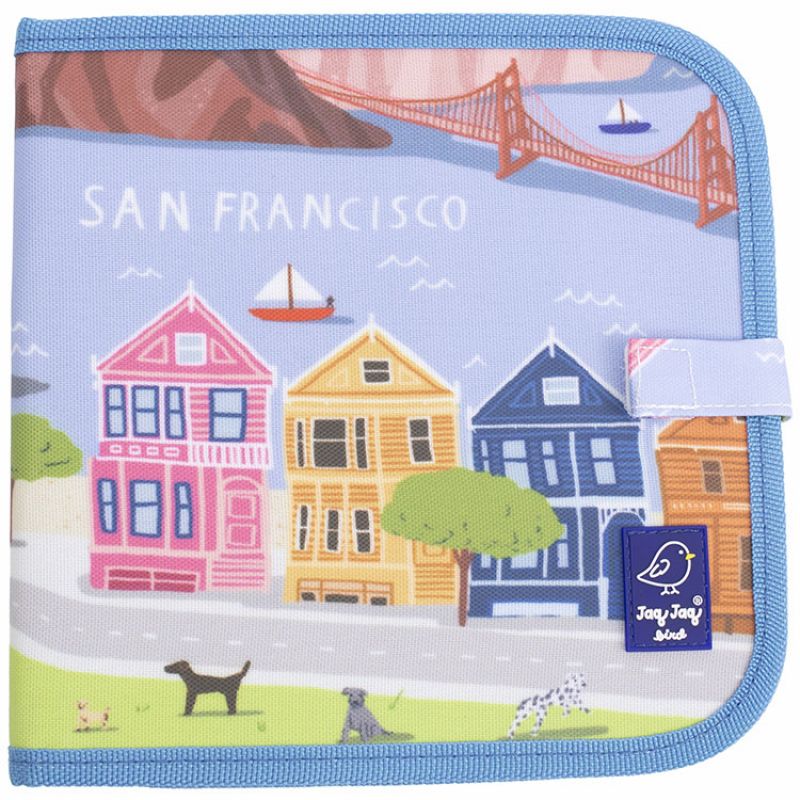 Livre à dessiner San Francisco Cities of Wonder Jaq Jaq Bird