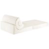 Chauffeuse Flipster Cream White molletonné Wigiwama Produit 3