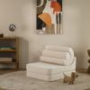 Chauffeuse Flipster Cream White molletonné Wigiwama Ambiance 5