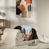 Chauffeuse Flipster Cream White molletonné Wigiwama Ambiance 6