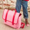 Cartable A4 primaire Rose (38 cm) Atelier Wagram Ambiance 2