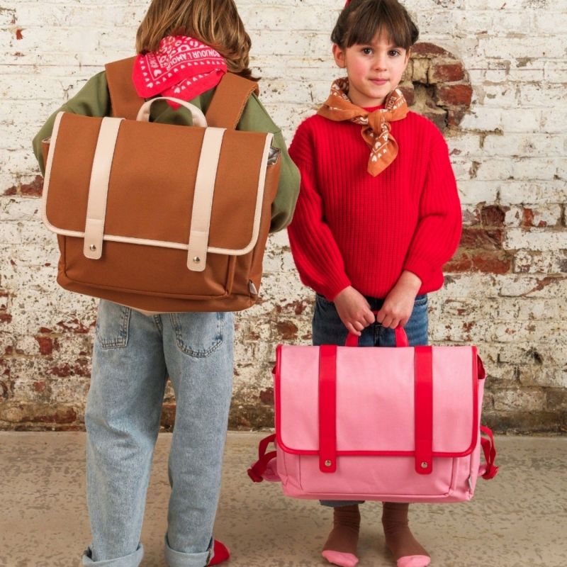 Cartable A4 primaire Rose (38 cm) Atelier Wagram Ambiance 5