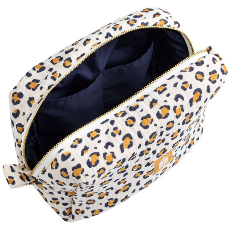 Trousse de toilette Léopard Sauthon Produit ouvert 3