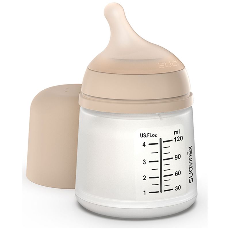 Biberon anti-colique Zerø.Zerø taille unique spécial allaitement Light (120 ml) Suavinex Produit 1