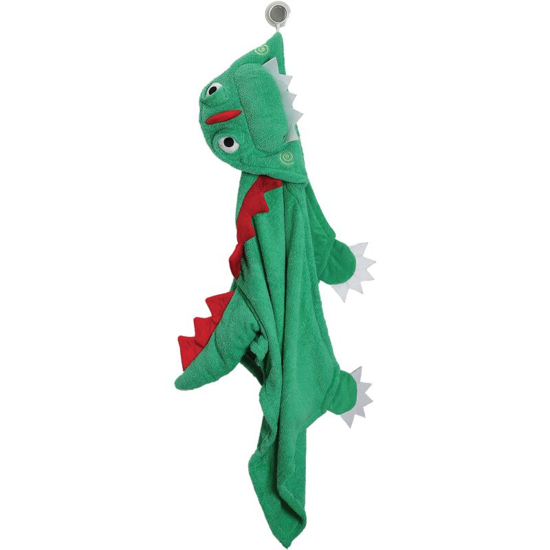 Cape de bain dragon vert (55 x 127 cm) Zoocchini