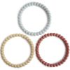 Lot de 3 bracelets de dentition Pearl Mellow/Terracotta/Periwinkle  par Mushie