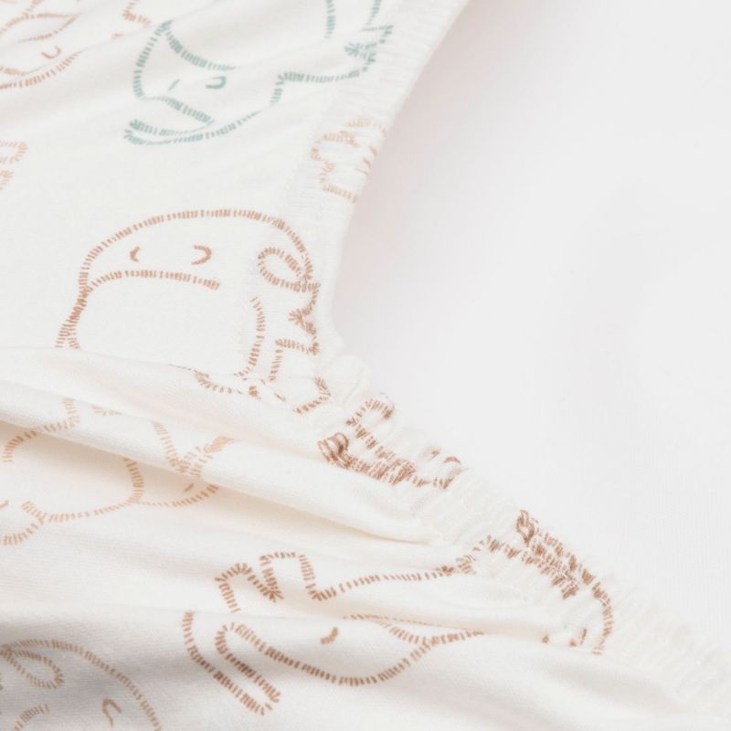 Housse matelas à langer en jersey Elephant Tales (50 x 70 cm) Jollein Produit 5