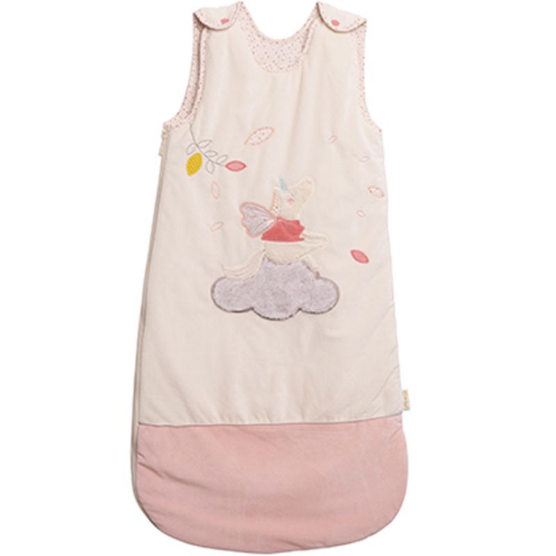 Gigoteuse chaude licorne Lilou et Perlin (90 cm) Galipette