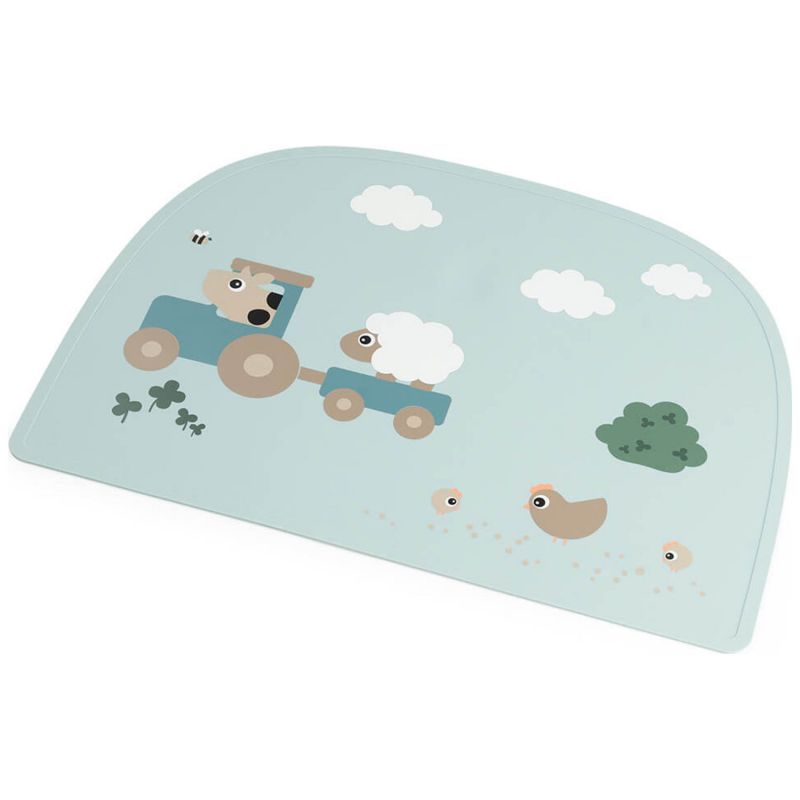 Set de table Tiny farm Bleu Done by Deer Produit 3