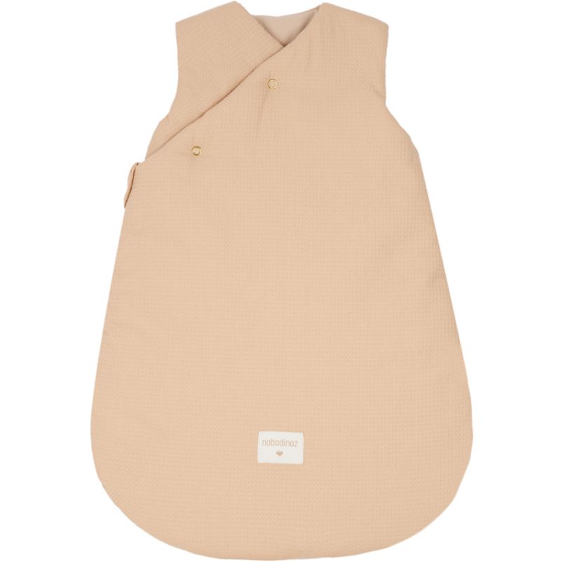 Gigoteuse d'hiver en nid d'abeille Fuji Nude TOG 3,5 (0-6 mois) Nobodinoz