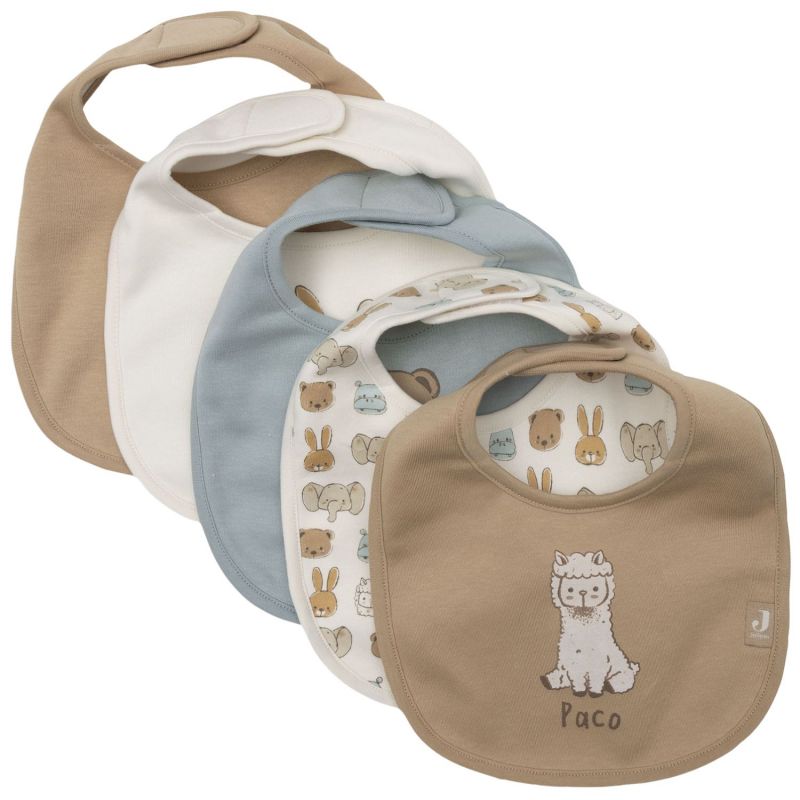 Lot de 5 bavoirs imperméables Jollies Jollein Produit 1