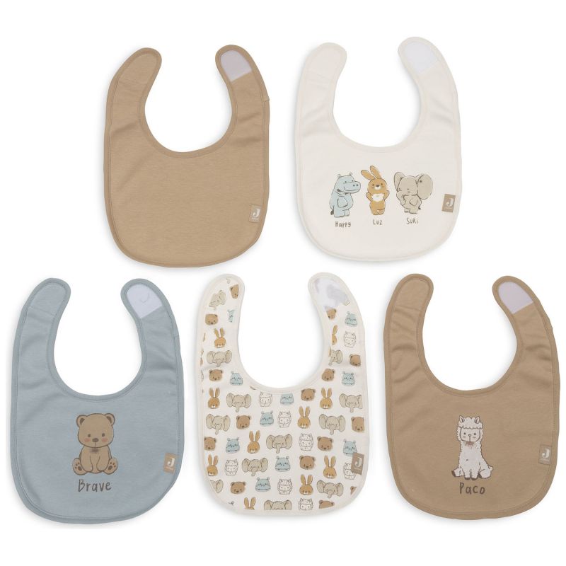 Lot de 5 bavoirs imperméables Jollies Jollein Produit 3