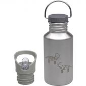 Gourde en inox Safari tigre (500 ml)