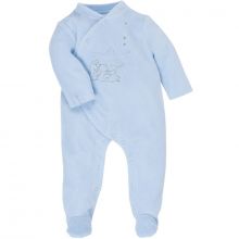 Pyjama chaud Poudre d'étoiles bleu (1 mois)  par Noukie's