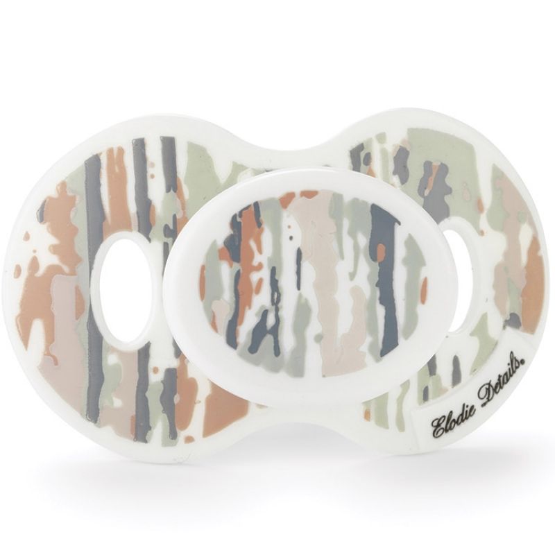 Sucette orthodontique en silicone Unicorn Rain (3 mois et +) Elodie Details