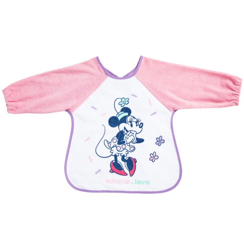 Bavoir à manches Minnie Love Babycalin