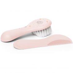 Peigne et brosse Dreams rose - Suavinex