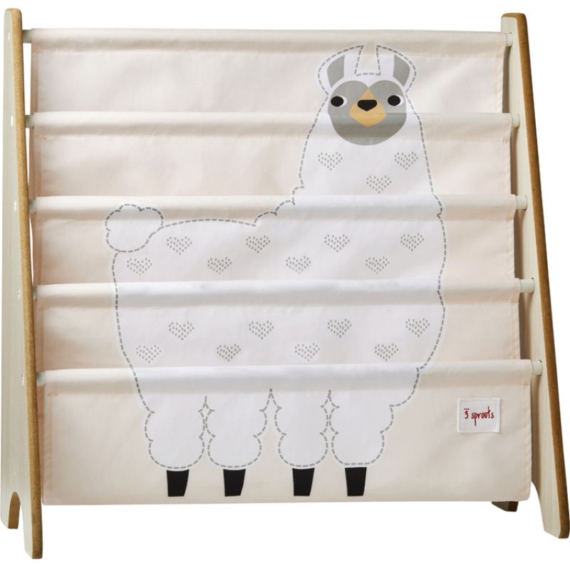 Bibliothèque en tissu Lama 3 sprouts