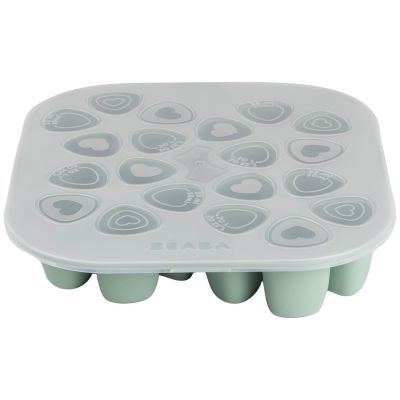 Moule en silicone mini multiportions Vert sauge (20x35 cm)