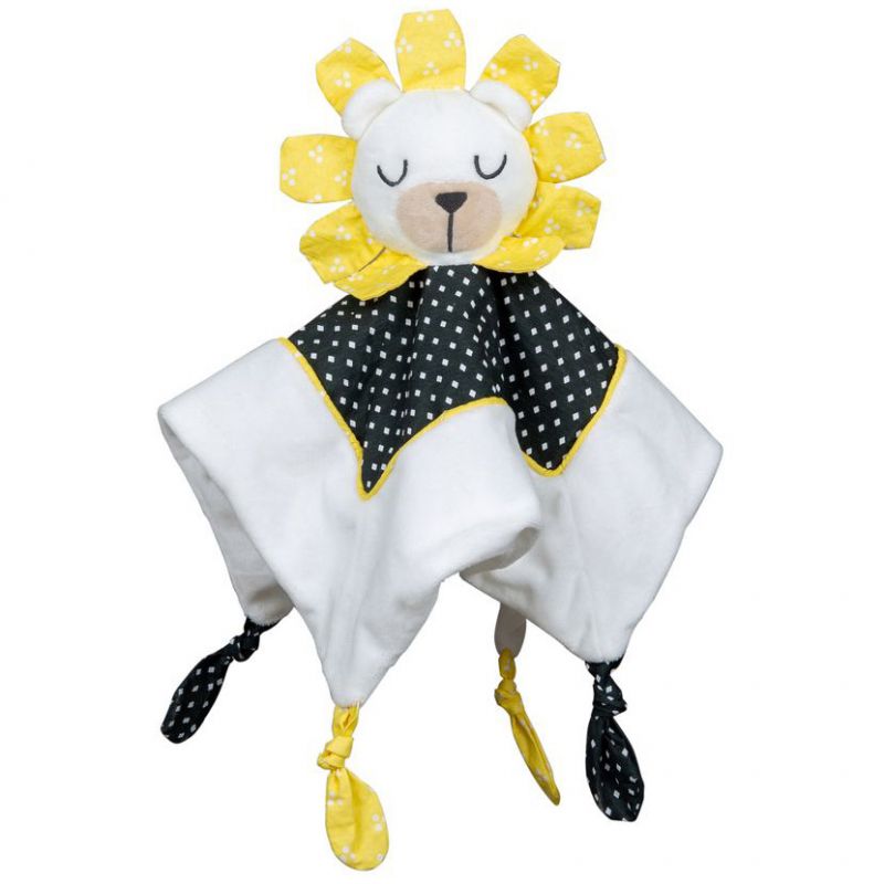 Doudou plat Pluche et Pompon (30 cm) Sauthon