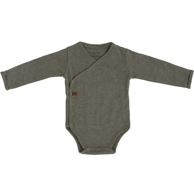 Body manches longues Melange khaki (Naissance) Baby's Only