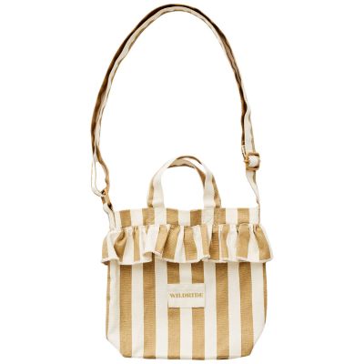 Sac bandoulière enfant Beige Stripe