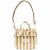 Variation Ecru, beige du produit Sac bandoulière enfant Beige Stripe de la marque Wildride