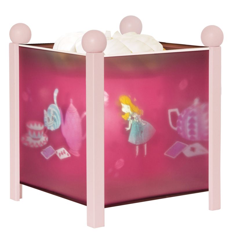 Lanterne magique Alice rose Trousselier