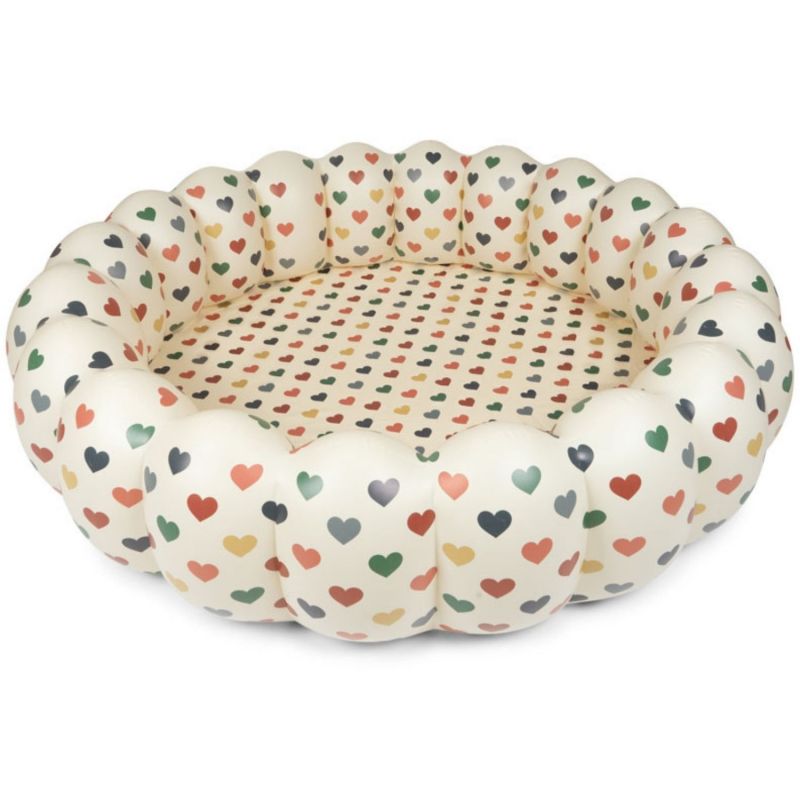 Piscine gonflable Bon Coeur coloré (160 x 45 cm) Konges Slojd Produit 1