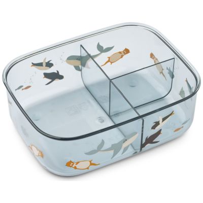 Boîte à goûter Arthur en tritan Arctic Sea