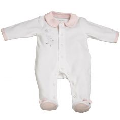 Pyjama chaud Lilibelle blanc (3 mois)