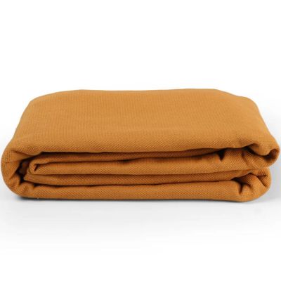 Echarpe de portage Orange Sienne en coton bio (4m10)