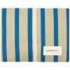 Tapis à langer Stories Édition limitée Green blue stripes - Nobodinoz