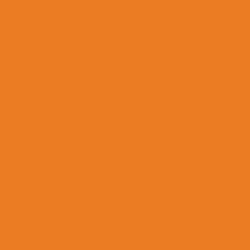 Drap housse orange Bambou (60cm x 120cm) Domiva