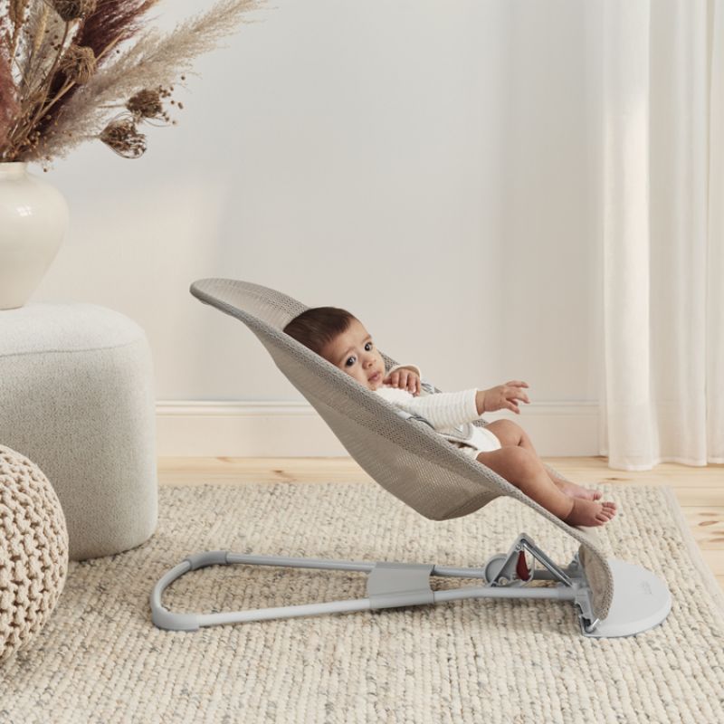 Transat Balance Soft Mesh 3D Beige et gris - Reconditionné BabyBjörn Produit 6